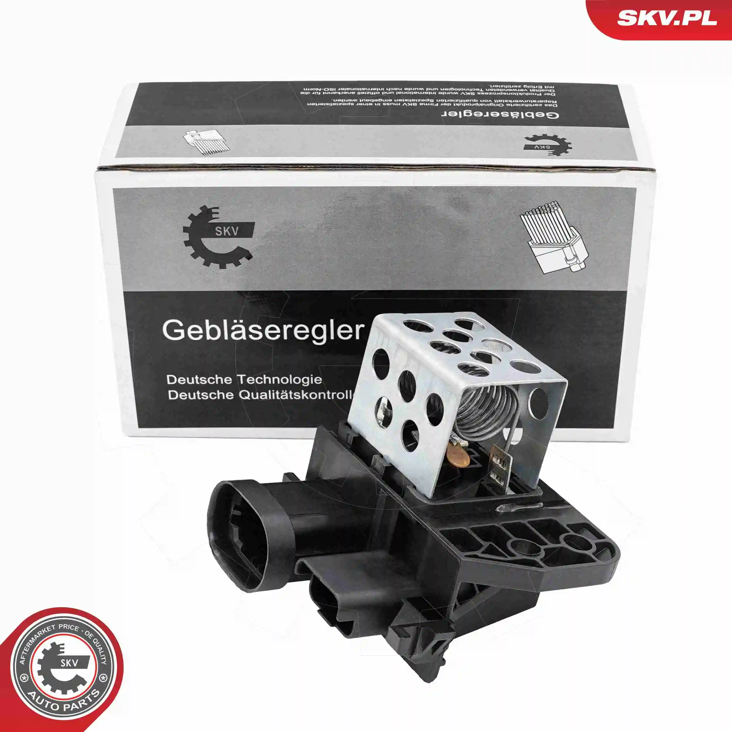 Resistor, interior blower